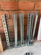 Gegalvaniseerde beugel voor zware lasten., Doe-het-zelf en Bouw, IJzerwaren en Bevestigingsmiddelen, Ophalen