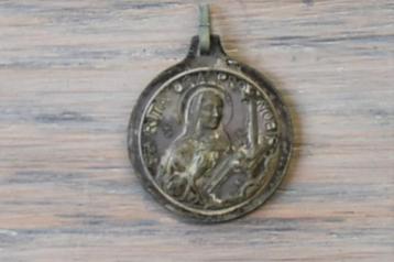Oude medaille St Rita 