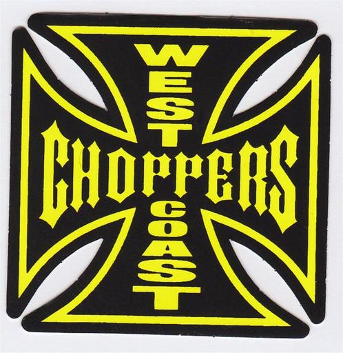 West Coast Choppers sticker #7, Motoren, Accessoires | Stickers, Verzenden