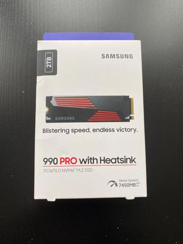 Samsung 990 Pro met Heatsink 2TB SSD