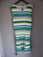 Jurk zomer EDC 36 groen-wit, Ophalen of Verzenden, Maat 36 (S), EDC Esprit, Gedragen