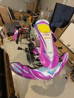 Honda gk4 falcon chassis, Sport en Fitness, Karting, Ophalen, Gebruikt, Kart