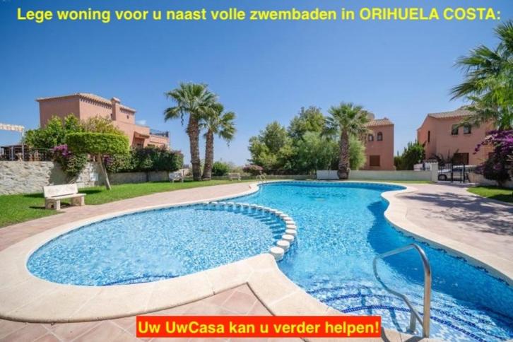 Uw eigen mooie lege Bungalow in ORIHUELA COSTA met parking +, Immo, Buitenland, Spanje, Woonhuis, Dorp
