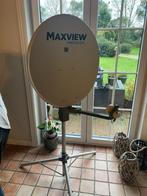 Manuele satelliet, Ophalen, Gebruikt, (Schotel)antenne