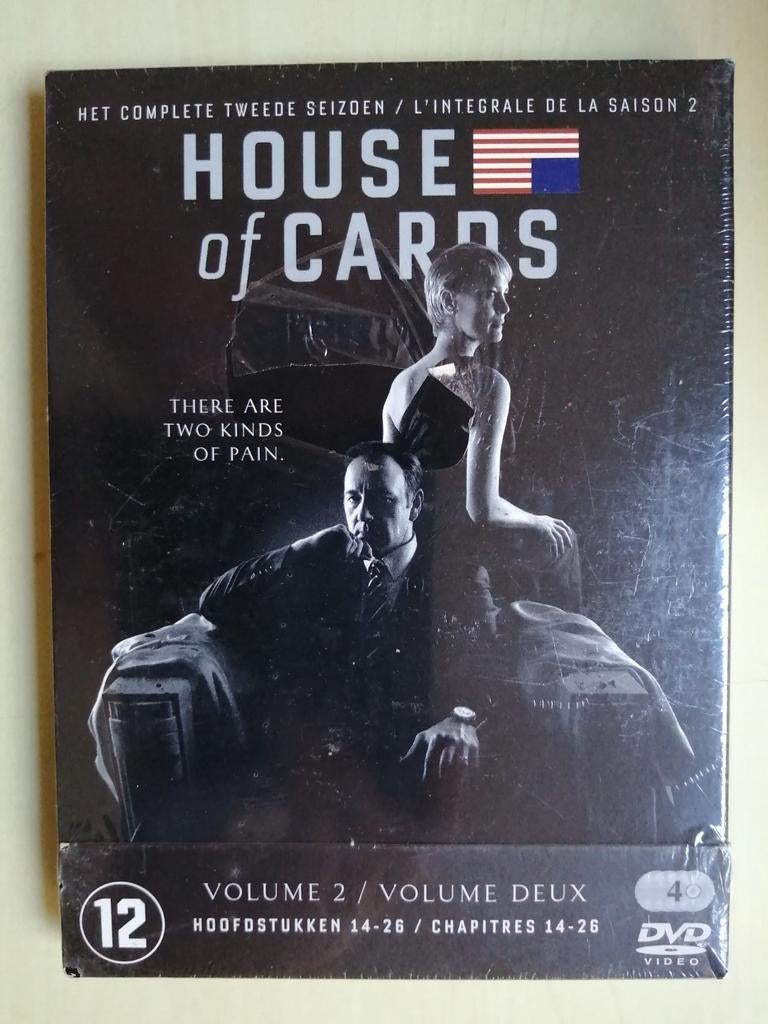 House of cards seizoen 1 drama tv série, Cd's en Dvd's, Boxset, Drama, Ophalen of Verzenden, Nieuw in verpakking