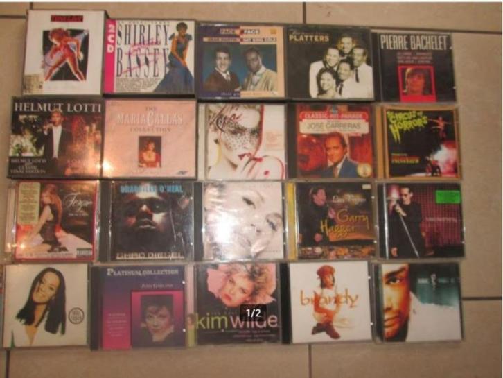 50 Prima Originele CD's met POP en Rock, Cd's en Dvd's, Cd's | Pop, Zo goed als nieuw, Ophalen of Verzenden