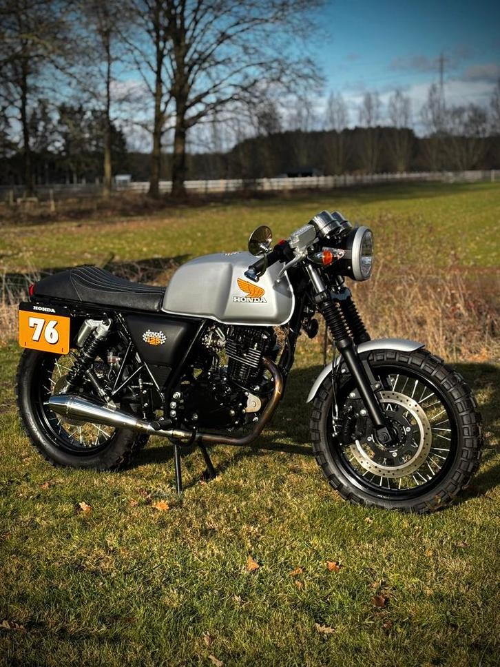 Mash Caferacer 125, Motoren, Motoren | Mash, Particulier, Overig, 11 kW of minder, Minimaal motorrijbewijs A1, 1 cilinder