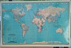 WERELDKAART SABENA WORLD AIRLINES 159 CM X 104 CM INTERMASSA, Ophalen