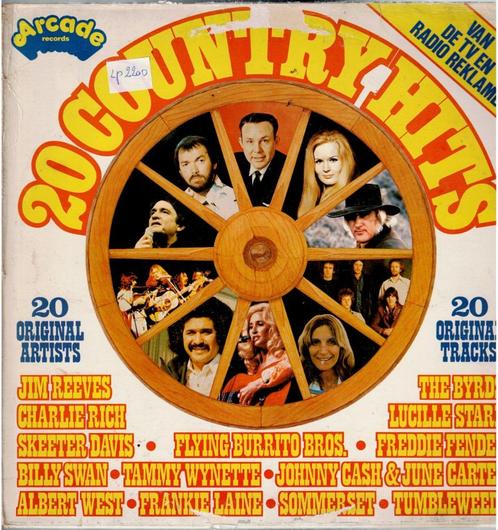 Vinyl, LP   /    20 Country Hits, Cd's en Dvd's, Vinyl | Overige Vinyl, Overige formaten, Ophalen of Verzenden
