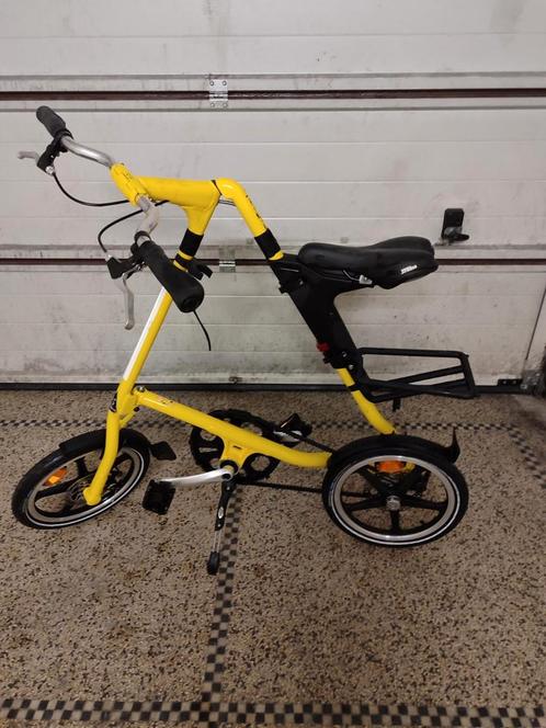 Strida vouwfiets zeer praktisch voor transportmiddelen, Fietsen en Brommers, Fietsen | Vouwfietsen, Zo goed als nieuw, Versnellingen