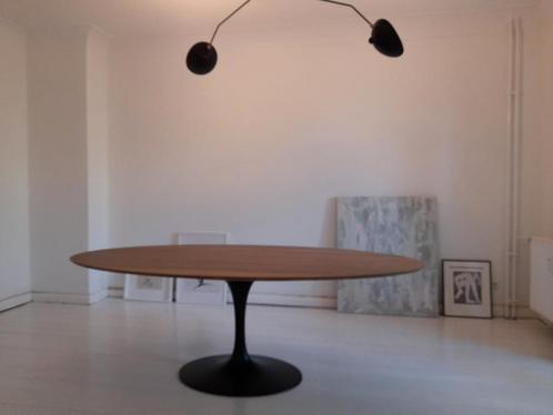 Tulipe Massive houten tafels eero saarinen. Mid-century, Antiek en Kunst, Antiek | Meubels | Tafels, Ophalen of Verzenden