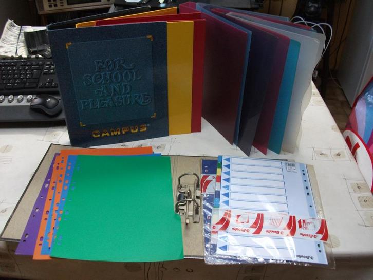 SET MAPPEN VOOR SCHOOL, Diversen, Schoolbenodigdheden, Nieuw, Ophalen of Verzenden