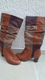Dames Hakken herfst-/lentelaarzen maat 41, Hoge laarzen, Ophalen of Verzenden, Gedragen, Bruin