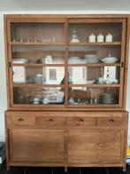 Vitrine Kast Dressoir Teak Design, Huis en Inrichting, Ophalen, 150 tot 200 cm, Teakhout, Zo goed als nieuw