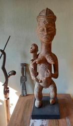 Afrikaans beeld Punu moederschapsfiguur 67cm, Ophalen of Verzenden