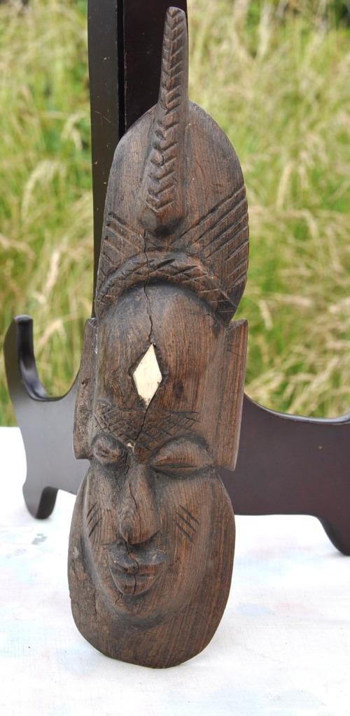 petit masque africain en bois, Enlèvement ou Envoi