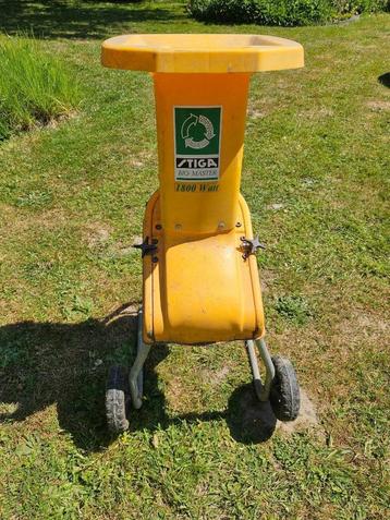 Stiga hakselaar bio master 1800w, Enlèvement, Utilisé, Électrique, Stiga