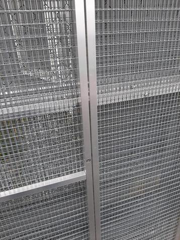VOLIÈRE 2 x 1 x 2 met draad 12.7 x 25.4 . ( NIEUW ) beschikbaar voor biedingen