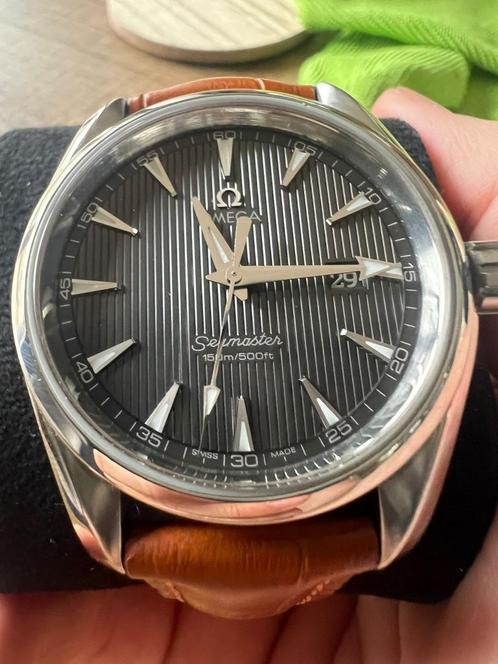 Omega Seamaster Aqua Terra, Handtassen en Accessoires, Horloges | Heren, Zo goed als nieuw, Polshorloge, Omega, Staal, Staal, Ophalen of Verzenden