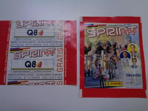 PANINI wielrenners  STICKERS SPRINT 2010 sealed ZAKJES, Hobby en Vrije tijd, Stickers en Plaatjes, Ophalen of Verzenden