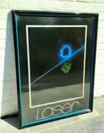 Retro 80's/ jaren 80 LASER print-poster, Ophalen