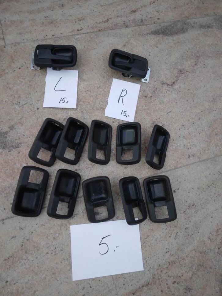 VW T3 Voorportierhendel/openers.  zwart, Auto-onderdelen, Interieur en Bekleding, Volkswagen, Ophalen of Verzenden