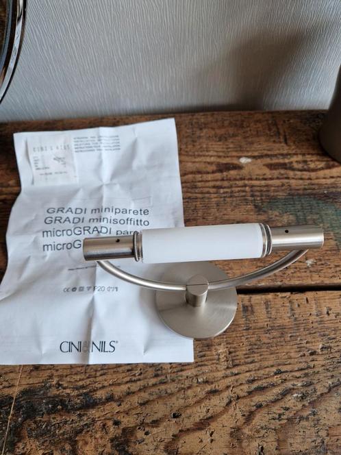 Design wandlamp Cini & Nils micro gradi, Huis en Inrichting, Lampen | Losse lampen, Nieuw, Ophalen of Verzenden