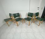 Set van 4 Kusch+Co Concetto stoelen vintage, Comme neuf, Quatre, Bois, Vintage