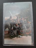 WO I : "Feldpost"  Postkaart 1917, Met stempel, Gestempeld, Ophalen of Verzenden, Orginele gom