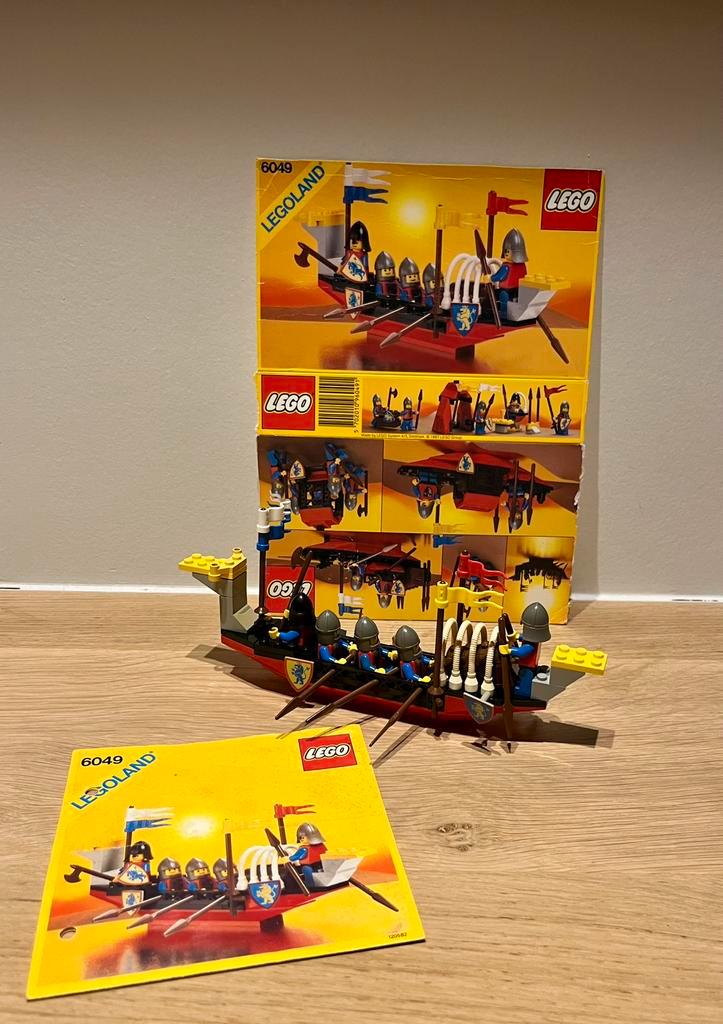 Lego vintage legoland Viking voyager (6049)., Kinderen en Baby's, Speelgoed | Duplo en Lego, Lego, Ophalen of Verzenden