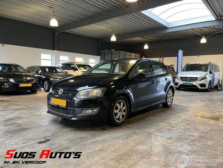 Volkswagen Polo 1.2 TDI BlueMotion NAP!, Autos : Divers, Voitures accidentées, Volkswagen, Boîte manuelle, Diesel, Hatchback, Noir