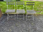 Chaise pliante pour l’extérieur, Jardin & Terrasse, Chaises de jardin, Plastique, Utilisé, Empilable