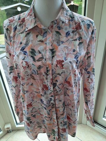 Supermooie blouse TERRE BLEUE - 42/44 beschikbaar voor biedingen