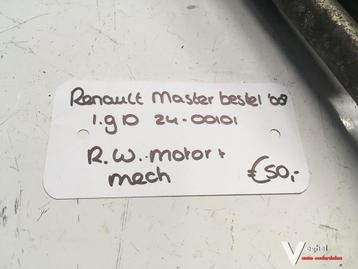 Renault Master Bestel 1.9 D 2400101 2008 Ruitenwissermotor m beschikbaar voor biedingen