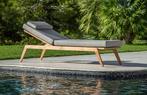 Jati-Kebon Ritz teak ligbedden, Tuin en Terras, Tuinsets en Loungesets, Teakhout, Zo goed als nieuw, Tuinset, Ophalen