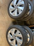 Velgen met winterbanden Volkswagen, Ophalen, Gebruikt, Banden en Velgen, 17 inch