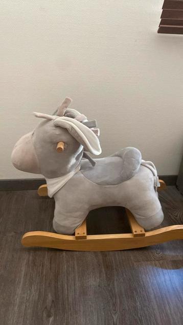 Nattou schommelpaardje ezel beschikbaar voor biedingen