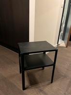 Nachtkastje zwart IKEA, Huis en Inrichting, Ophalen, Zo goed als nieuw