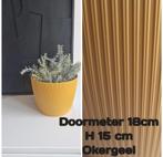 Bloempot NIEUW kunststof zonder decoratie, Jardin & Terrasse, Pots de fleurs, Enlèvement ou Envoi, Neuf, Synthétique