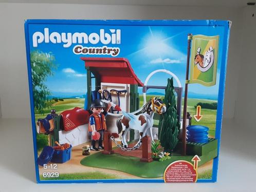 PLaymobil paardenwasplaats - compleet, Kinderen en Baby's, Speelgoed | Playmobil, Zo goed als nieuw, Complete set, Ophalen of Verzenden