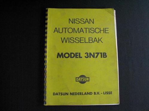 Werkplaatsboek Nissan/ Datsun automatische wisselbak, Auto diversen, Handleidingen en Instructieboekjes, Ophalen of Verzenden