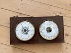 Oude barometer met thermometer, Ophalen, Gebruikt, Barometer