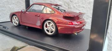 Porsche 911 993 Turbo 1997 Arena Red 1:18ème beschikbaar voor biedingen