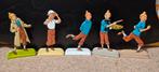 Tintin 5 figurines officielle collection, Collections, Enlèvement ou Envoi
