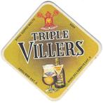 bierviltje 1st. Tripel Villers, Verzamelen, Biermerken, Verzenden