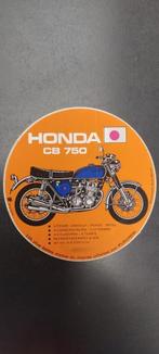 Sticker autocollant moto Honda CB 750 vintage, Gebruikt, Ophalen of Verzenden