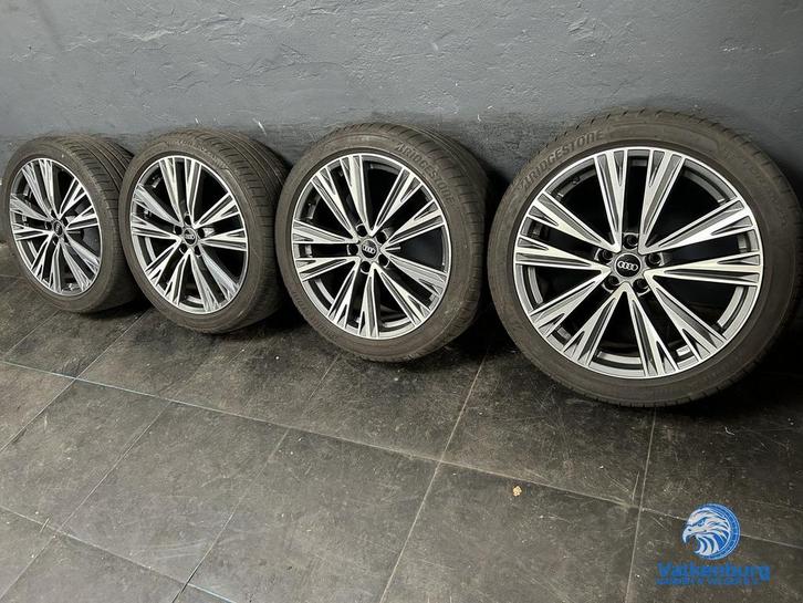 6 mm! Originele Audi Q3 83A S-Line 20 inch antraciete velgen, Auto-onderdelen, Banden en Velgen, Banden en Velgen, Zomerbanden