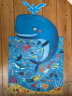 Puzzel Löndji walvis - 36 stukjes, Kinderen en Baby's, Speelgoed | Kinderpuzzels, Ophalen of Verzenden, 10 tot 50 stukjes, Gebruikt