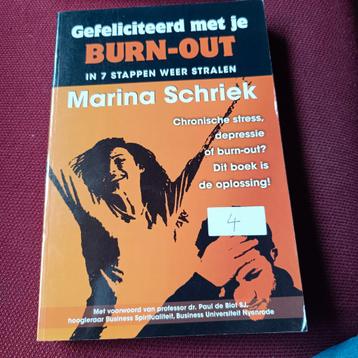 Marina Schriek - Gefeliciteerd met je burn-out beschikbaar voor biedingen