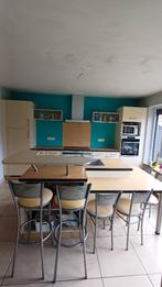 Meubles de cuisine, Bois, Enlèvement, Utilisé, Cuisine à paroi simple